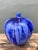 Late 20th Century Vintage Drip Glazed Ceramic Vase For Sale - Image 5 of 12