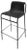 Black September Bar Stool by OxDenmarq For Sale