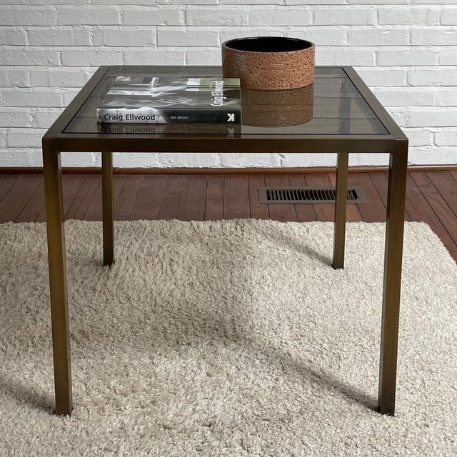 Bronze Bronze End Tables (Pair) For Sale - Image 8 of 10
