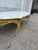 Mid 20th Century Vintage French Louis XV Style Marble-Top Coffee Table With Carved Floral Apron and Cabriole Legs For Sale - Image 5 of 12