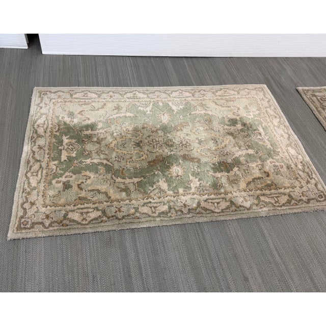 3ft X 5ft Pottery Barn Thyme Area Rug For Sale - Image 10 of 12