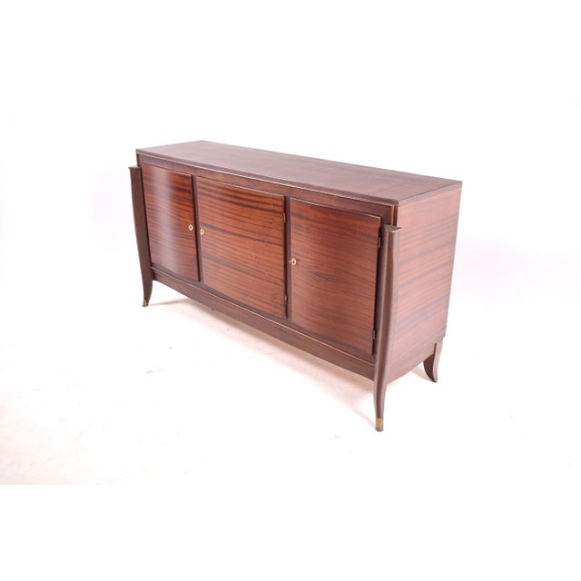 Jules Leleu Mid-Century French Sideboard by Jules Leleu, 1930 For Sale - Image 4 of 8