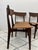 Leather and Teak Dining Chairs from Schiønning & Elgaard, 1960, Set of 4, in Good conditions. Designed 1960 to 1969