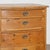 Brown 19th Century Danish Pine Bow Front Chest of Four Drawers For Sale - Image 8 of 11