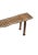 Sculptural Teak Wood Bench Carved Detailing, Modern Organic For Sale - Image 11 of 11