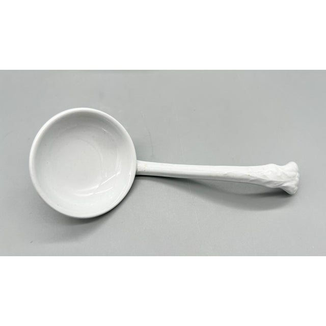 Ceramic Antique English Ironstone Covered Sauce Tureen by J & J Edwards – Fenton Pattern - Victorian, Farmhouse, Cottagecore For Sale - Image 7 of 16