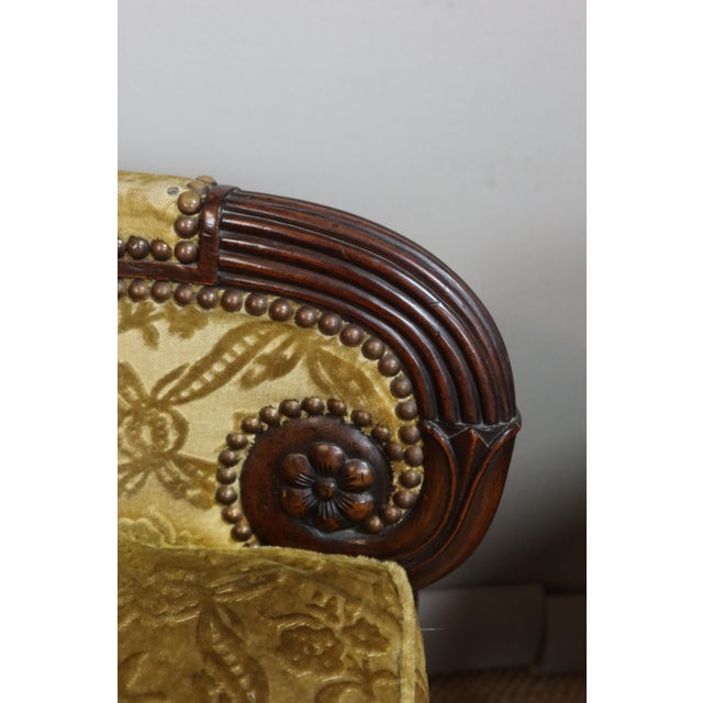 Set of Empire Style Bergere Chairs, 1890s For Sale - Image 12 of 17