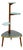 Vintage Tiered Kidney-Shaped Table or Plant Stand For Sale