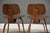 Refinished Charles and Ray Eames DCW Herman Miller Walnut Dining Chairs - Set of 4 For Sale - Image 9 of 11