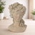 Kenneth Ludwig Chicago Floral Woman Bust Planter 10.5"H For Sale - Image 4 of 4