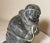 Antique Hand Carved Soapstone Canadian Figural Fisherman Eskimo Sculpture Inuit For Sale - Image 4 of 13