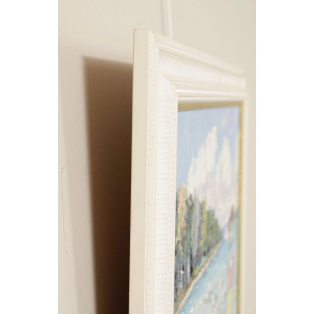 Trisha Witty Children Playing at Seashore Original Oil Painting For Sale - Image 4 of 13