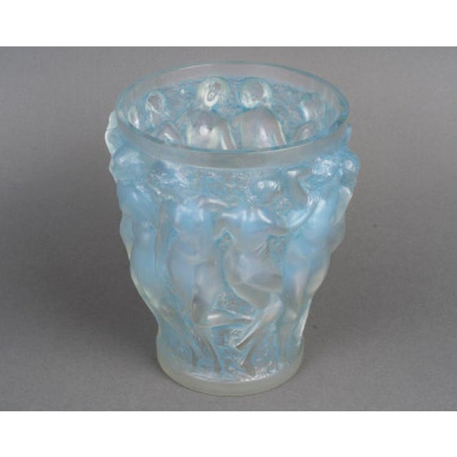 Vintage Opalescent Bacchantes Vase by René Lalique, 1927 For Sale - Image 3 of 8