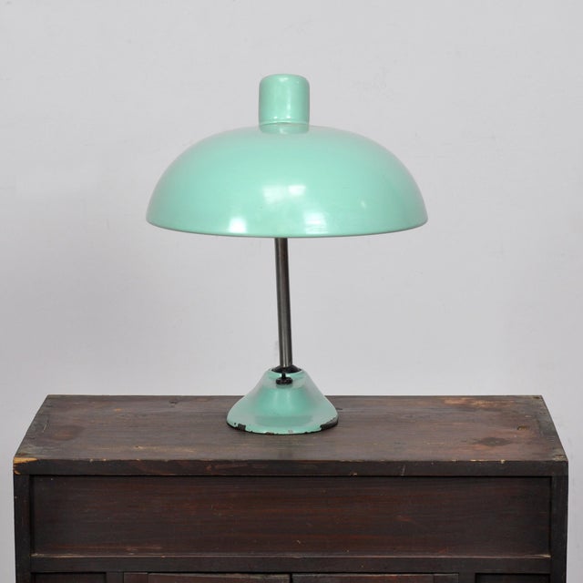 Mid-Century Modern Vintage Art Deco Streamline Moderne Style Desk Lamp, 1940s For Sale - Image 3 of 10