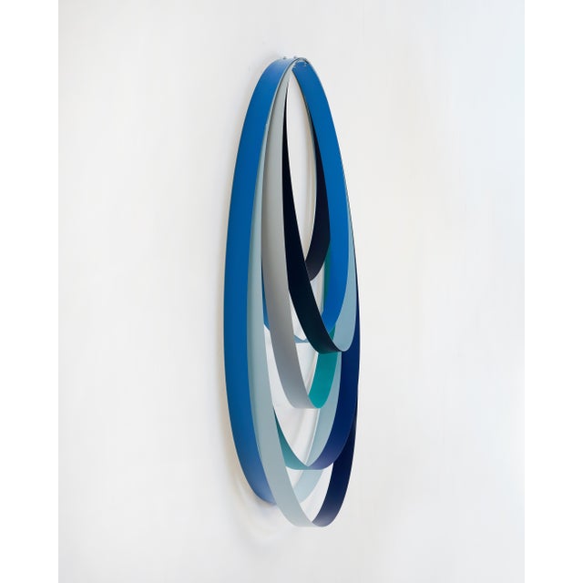 2020s Contemporary Abstract Steel and Spray Paint "Ode Iii" by Tom Henderson For Sale - Image 5 of 6
