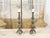 Pair of Asian Mid-Century Bronze Table Lamps with Openwork Decor and LuciteBases For Sale - Image 4 of 9