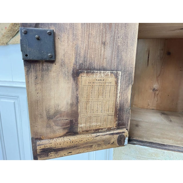 Wood Pine Pantry, France, 1920s For Sale - Image 7 of 11
