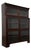 Antique English Oak Glazed Display Cabinet, 1900s For Sale