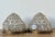 Vintage Regency Cut Crystal Flush Mount Lights - A Pair For Sale - Image 9 of 12