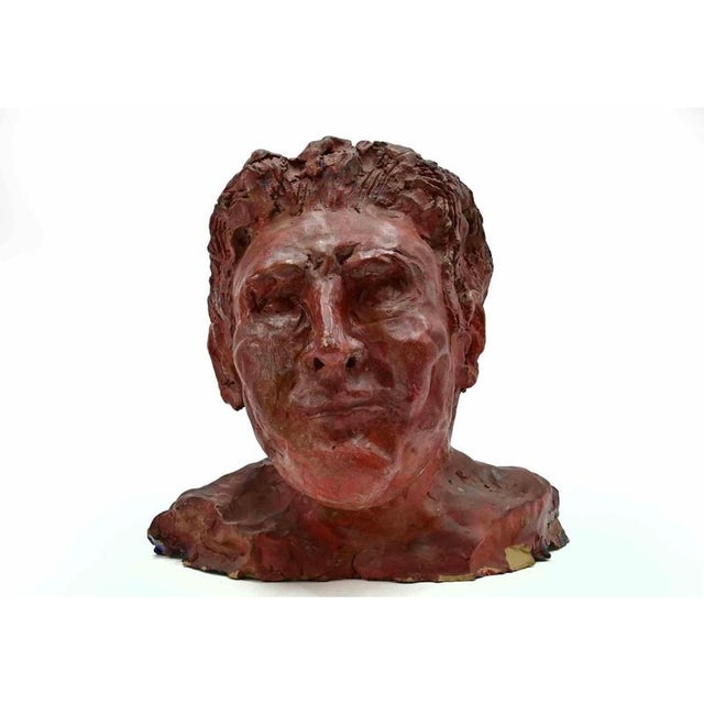1960s Sirio Pellegrini, Portrait Sculpture, 1960s, Terracotta For Sale - Image 5 of 5