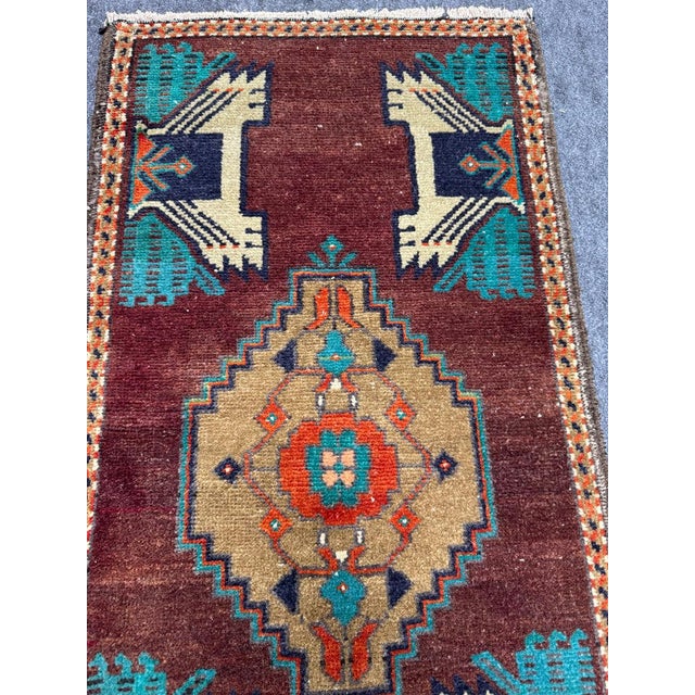 Turkish Yastik Rug 1'8" x 3'4" For Sale - Image 4 of 5