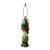 Majolica Style Botanical Table Lamp For Sale