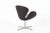 Brown Mid Century Danish Modern Swan Chair by Arne Jacobsen for Fritz Hansen For Sale - Image 14 of 15