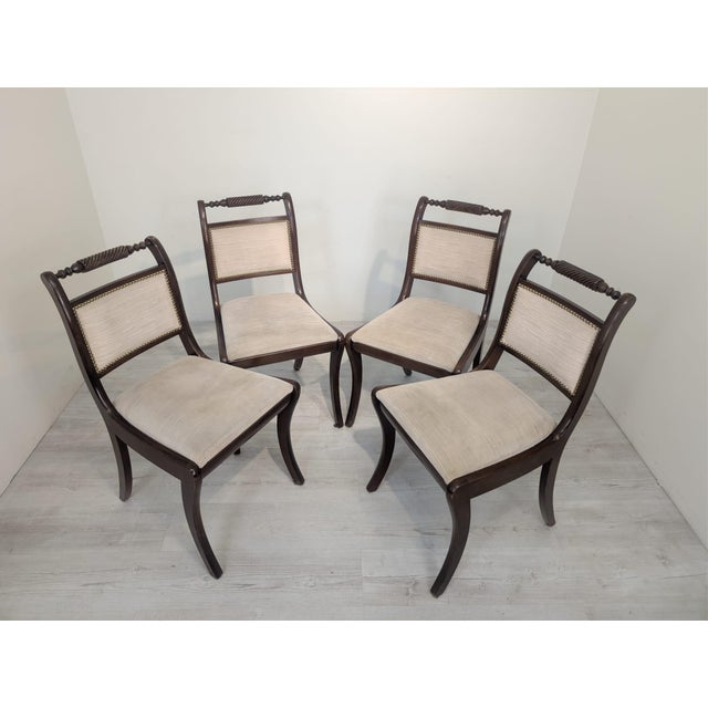 Empire Style Chair, 1975 For Sale - Image 11 of 16