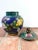 Vintage Chinese Cloisonné Jar With Foo Dog Finial For Sale - Image 4 of 12