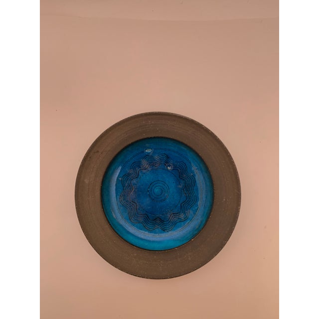 Danish Turquoise Ceramic Bowl by Kähler