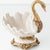 Hollywood Regency Sculptural Porcelain Swan Bowl For Sale - Image 16 of 16
