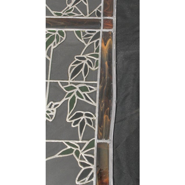 Set of 3 Vintage Stained Glass Window Panels Chairish