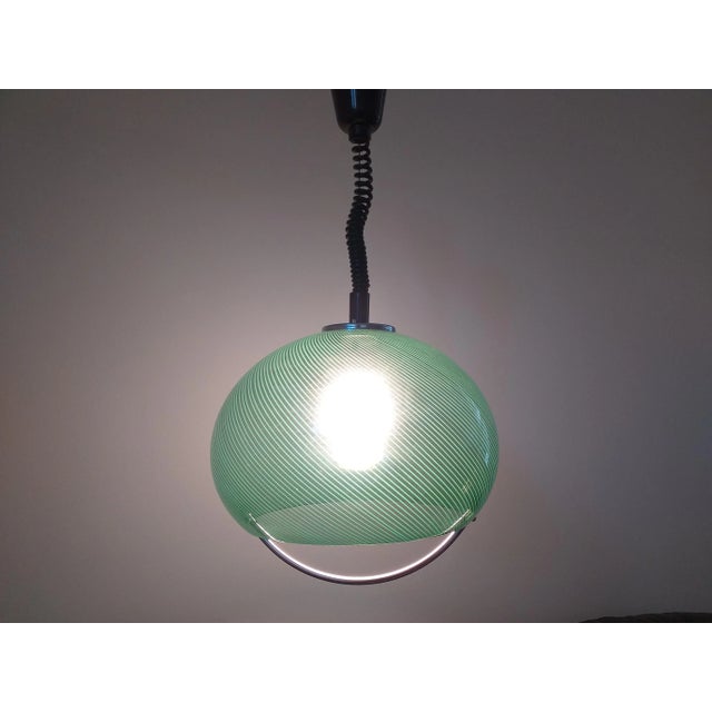 Mid-Century Meblo Pendant Lamp from Guzzini, Italy, 1970s For Sale - Image 3 of 11