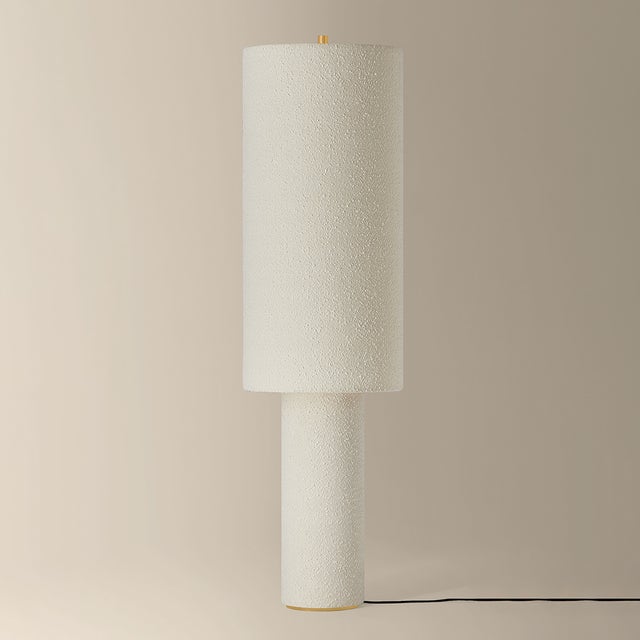 Mitzi Sam 15 in. 1 Light Floor Lamp in Aged Brass Finish For Sale - Image 10 of 14