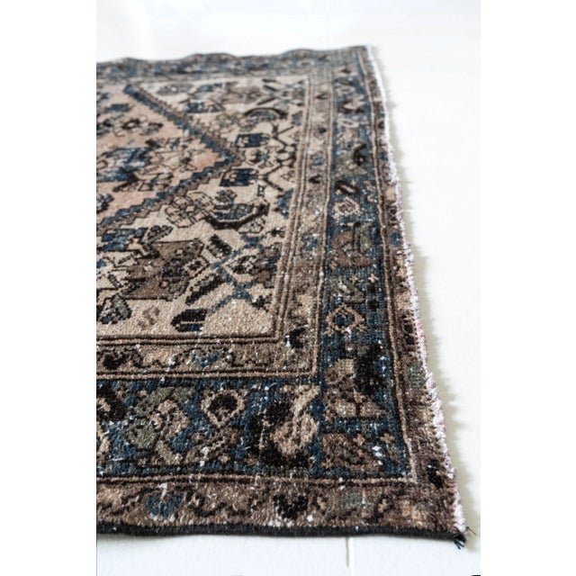 District Loom Vintage Hamadan Scatter Rug For Sale - Image 9 of 11