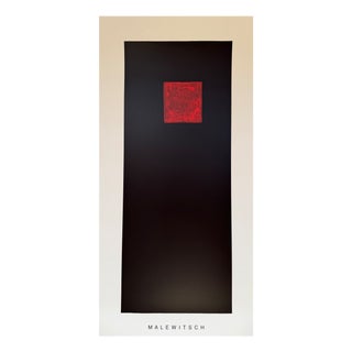 Kazimir Severinovich Malevich, Red Square on Black, Print For Sale