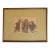 Framed Elyse Ashe Lorde Print "The Meeting" - Chinese, Deco, Hollywood Regency For Sale