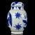 Vintage Blue and White Porcelain Lidded Jar With Figural Landscape Panels For Sale In Los Angeles - Image 6 of 8