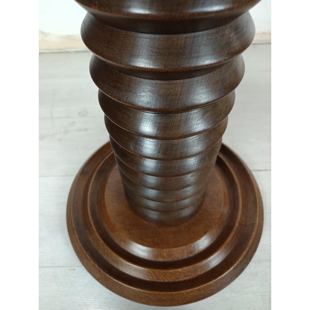 Brutalist Guéridon Table by Charles Dudouyt, 1940s For Sale - Image 13 of 18