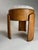 Not Yet Made - Made To Order Sculptural Wood Stool in Ash and Bouclé Fabric, Italy, 2025 For Sale - Image 5 of 7