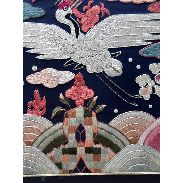 Korean Embroidery Civil Rank Badges Joseon Dynasty For Sale - Image 11 of 12