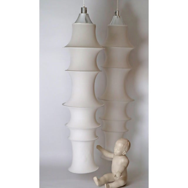 Falkland Pendant by Bruno Munari for Danese Milano, Set of 2 For Sale - Image 14 of 18