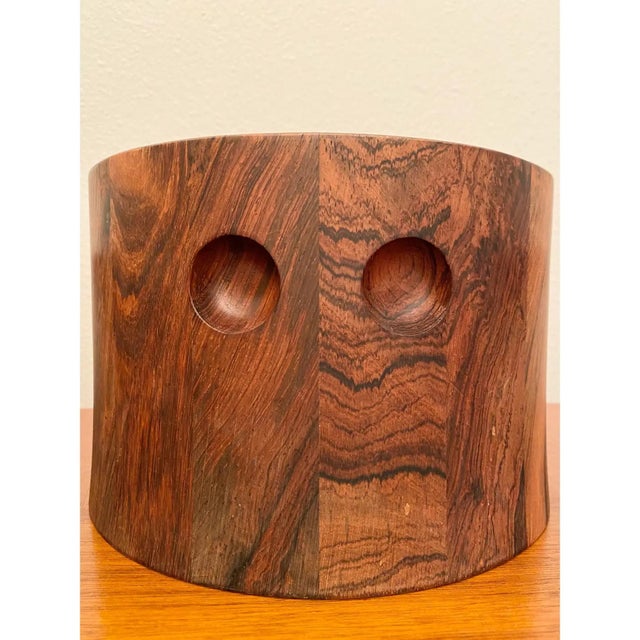 Jens Harald Quistgaard Jens Quistgaard for Nissen Rosewood Ice Bucket For Sale - Image 4 of 7