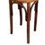 Wood Late 19th Century Victorian Vienna Bent Oak & Cane Low Stool Attributed Thonet For Sale - Image 7 of 8