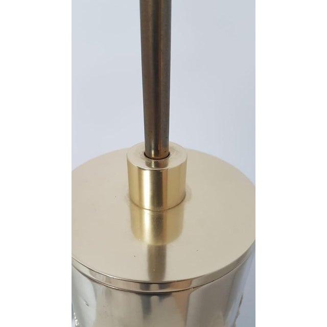 Metal Brutalist Table Lamp in Silver-Plated Aluminum by Willy Luyckx for Aluclair, 1960s For Sale - Image 7 of 13