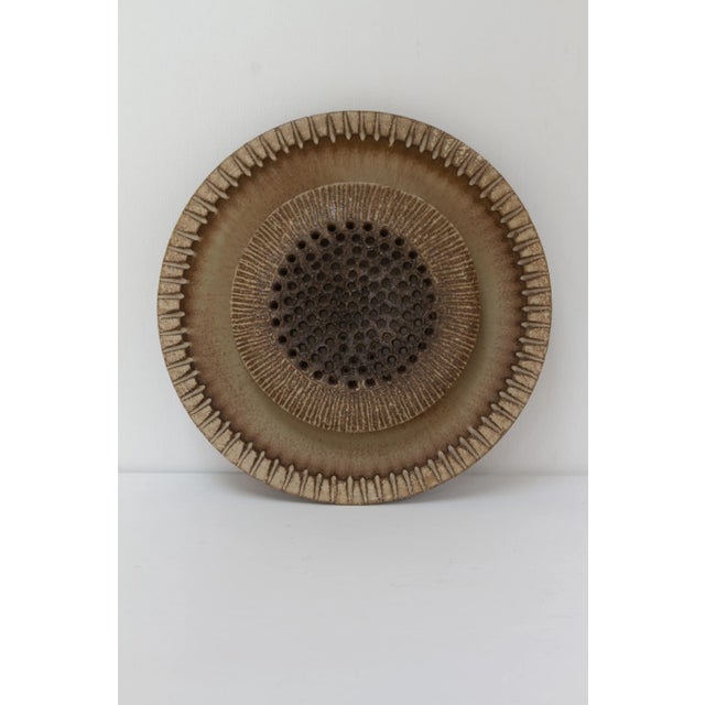 Midcentury Ceramic "Sun" Wall Light by Løvemose, Denmark, 1970s. Large and stunning Danish Mid-Century Modern round...