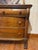 1920s Vintage Tiger Oak Victorian Dresser With Beveled Mirror & Clawfeet. For Sale - Image 5 of 12