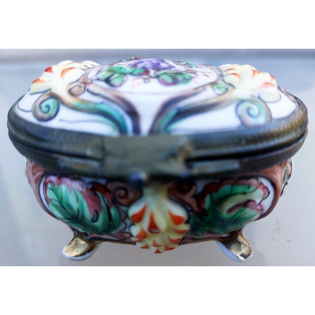 Vintage Box from Capodimonte, 1920 For Sale - Image 6 of 6