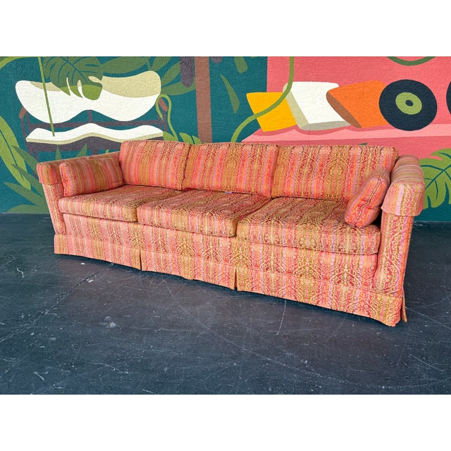 Mid Century Baumritter Boho Sofa For Sale In Tampa - Image 6 of 11
