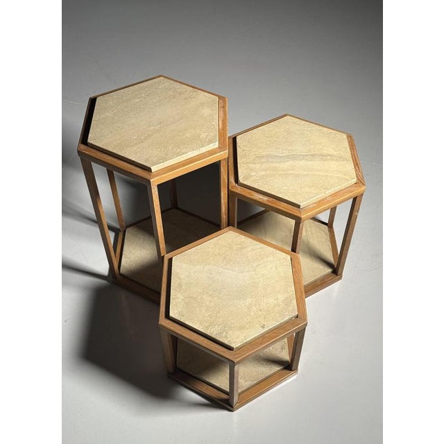 Nesting Side Tables from Roche Bobois, Set of 3 For Sale - Image 14 of 15
